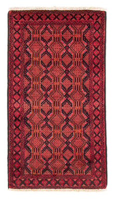 Loper Baluch tapijt - 195 x 104 cm - rood