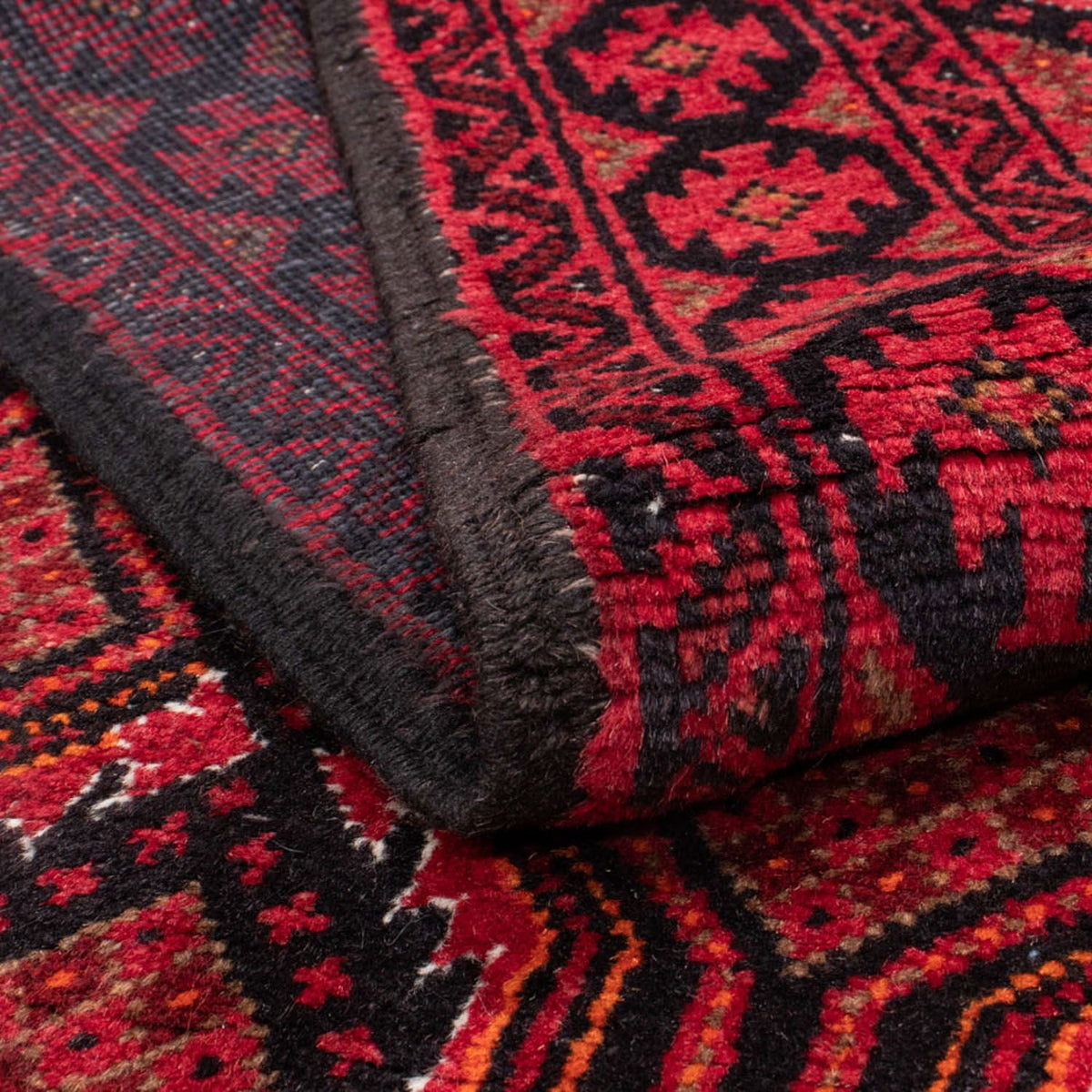 Loper Baluch tapijt - 195 x 104 cm - rood