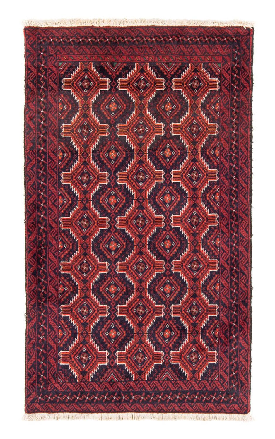 Loper Baluch tapijt - 176 x 98 cm - rood