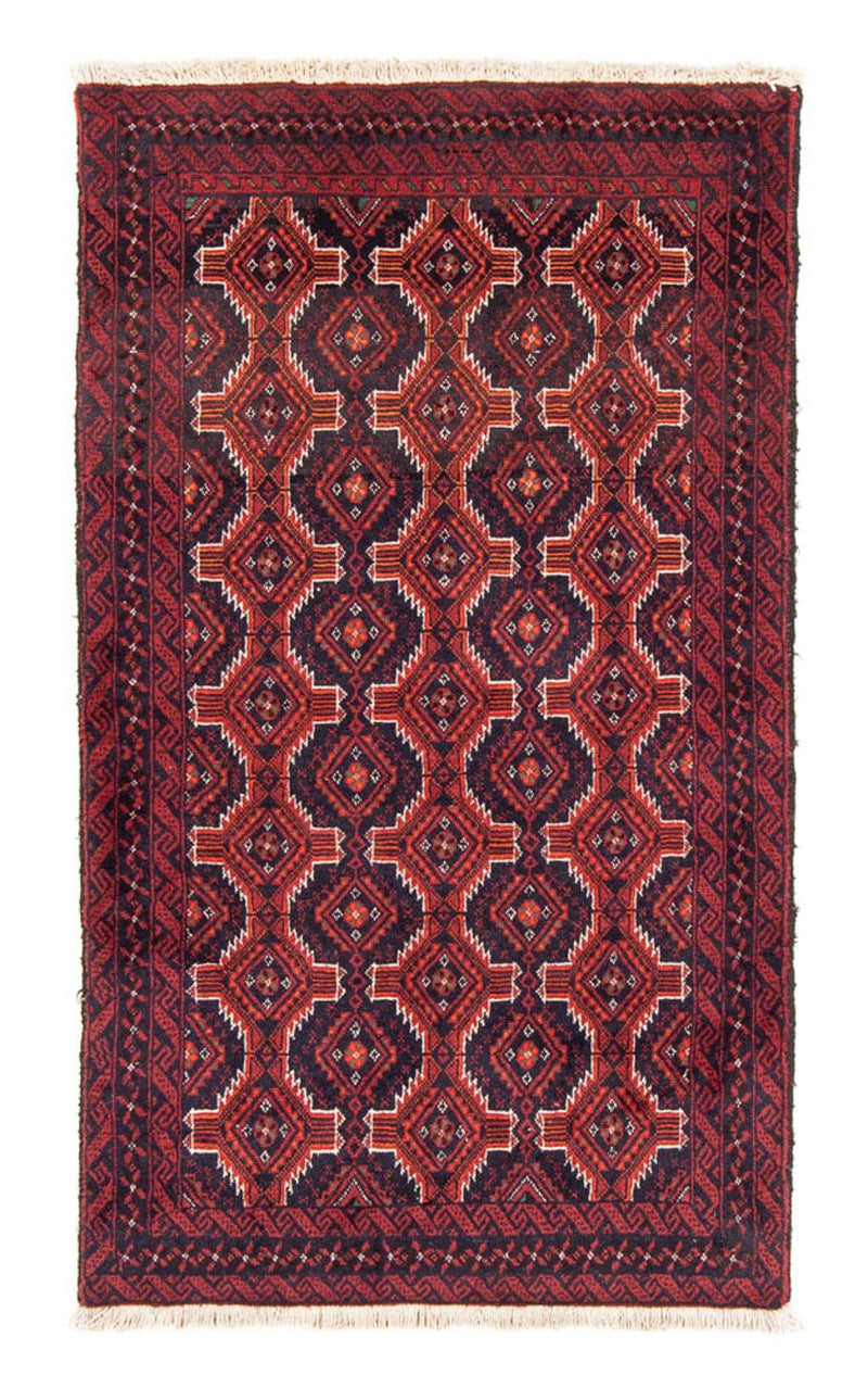 Loper Baluch tapijt - 176 x 98 cm - rood