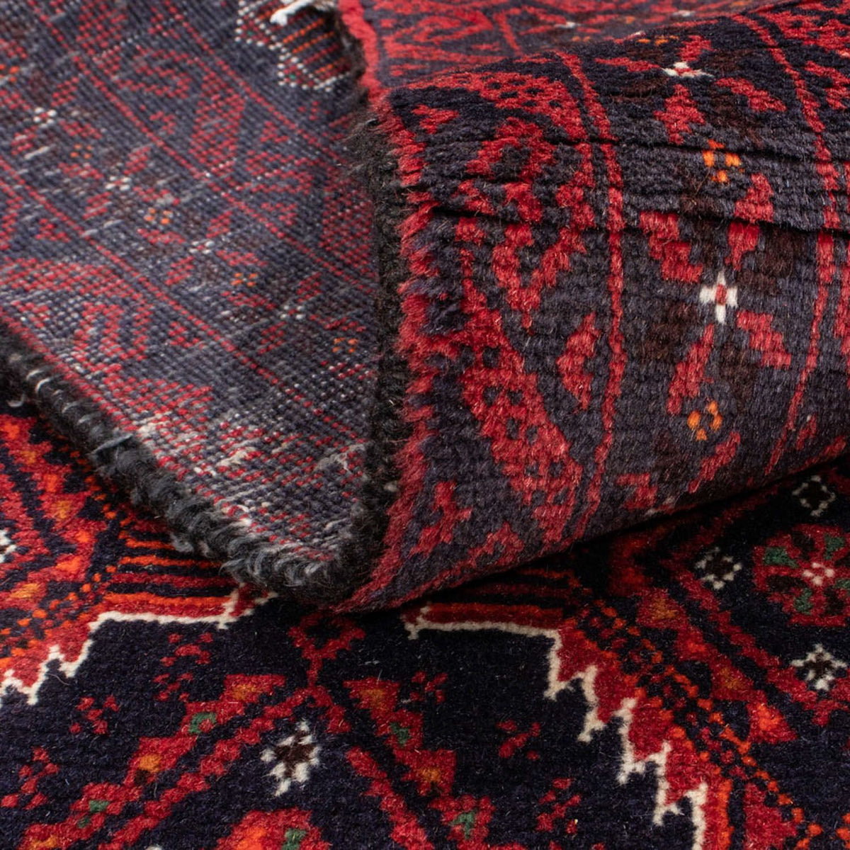 Loper Baluch tapijt - 176 x 98 cm - rood