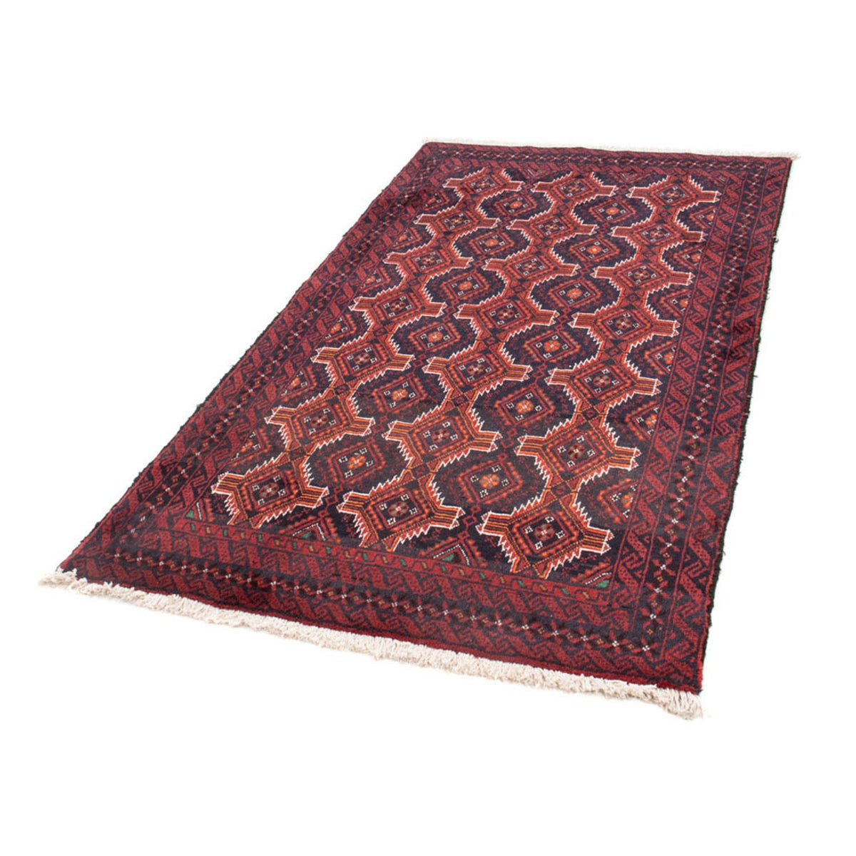 Loper Baluch tapijt - 176 x 98 cm - rood