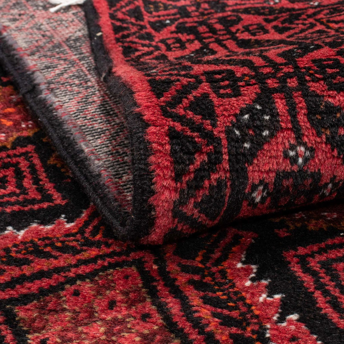 Loper Baluch tapijt - 187 x 99 cm - rood