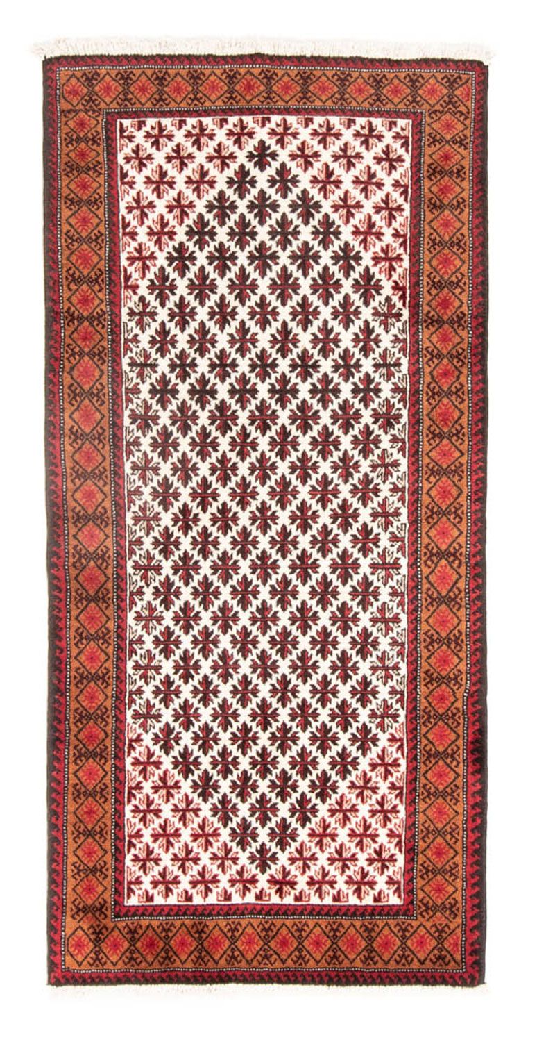 Loper Baluch tapijt - 190 x 98 cm - beige
