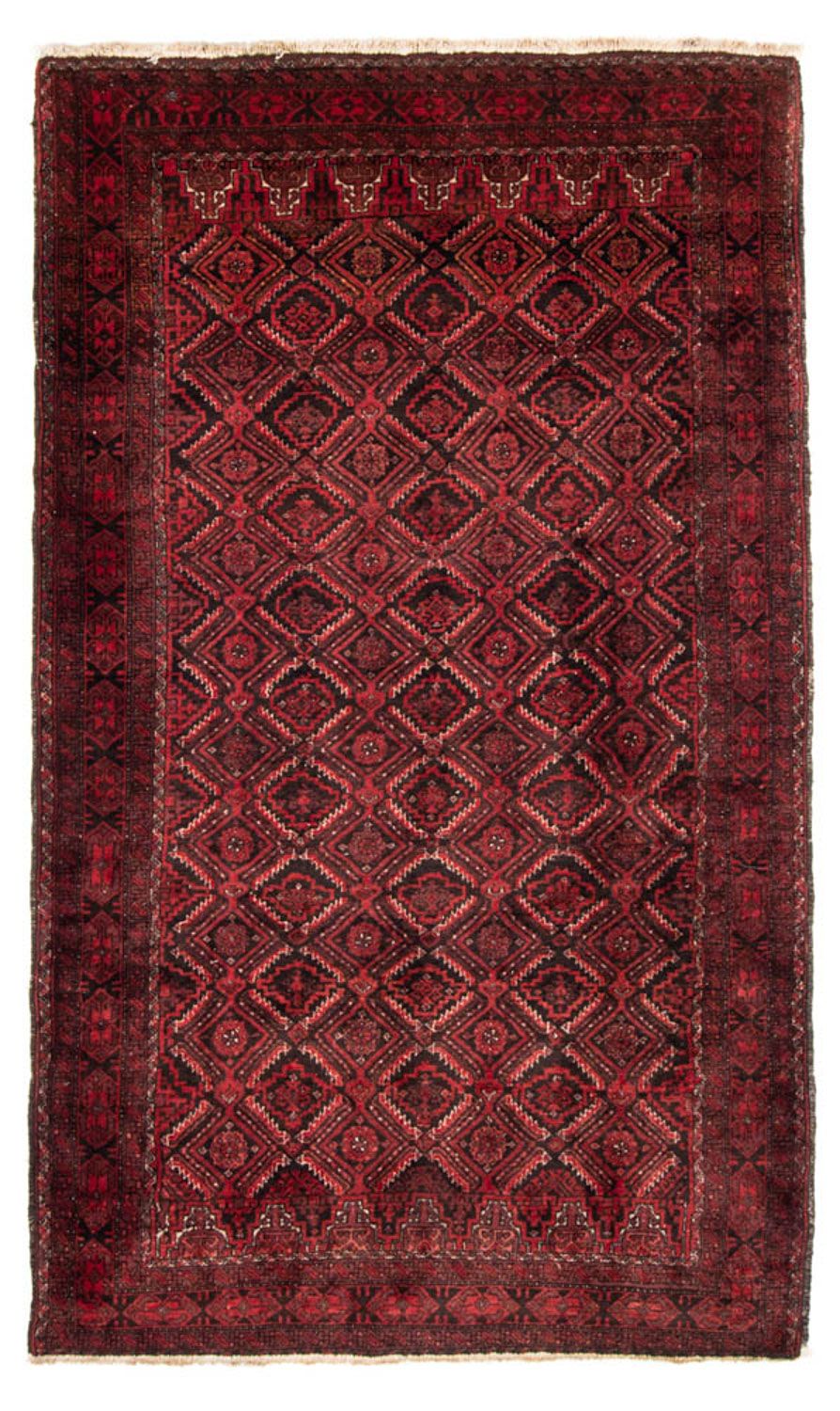 Loper Baluch tapijt - 230 x 125 cm - rood