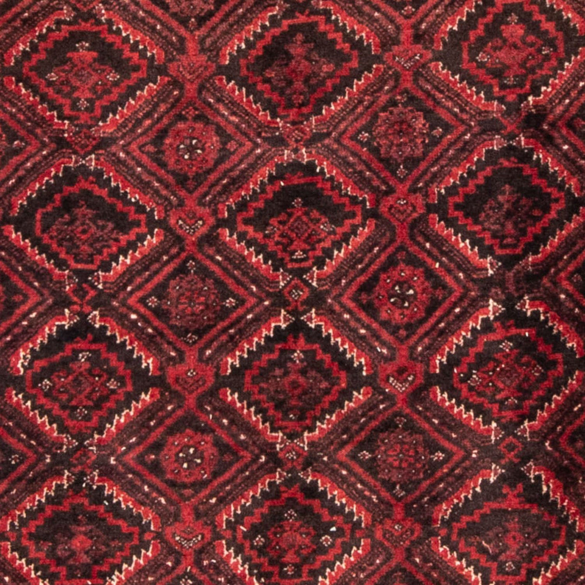 Loper Baluch tapijt - 230 x 125 cm - rood