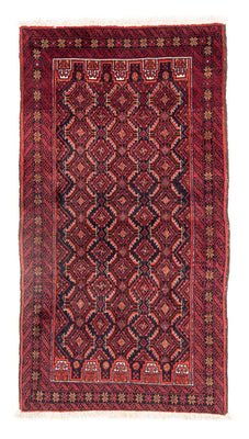 Loper Baluch tapijt - 170 x 94 cm - rood