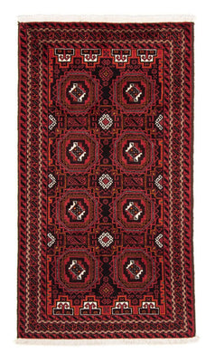 Loper Baluch tapijt - 193 x 102 cm - donkerrood