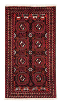 Loper Baluch tapijt - 193 x 102 cm - donkerrood