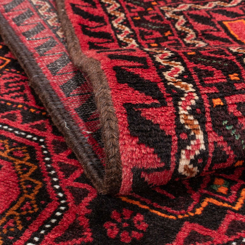Loper Baluch tapijt - 193 x 102 cm - donkerrood