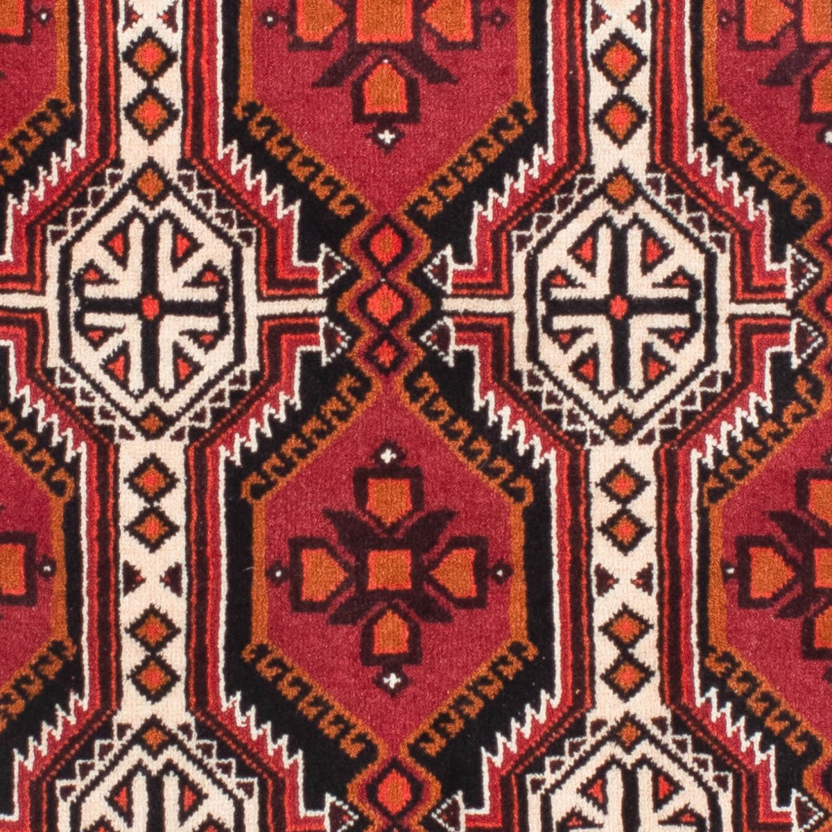 Loper Baluch tapijt - 164 x 76 cm - donkerrood