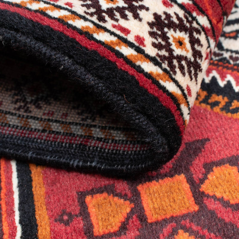 Loper Baluch tapijt - 164 x 76 cm - donkerrood