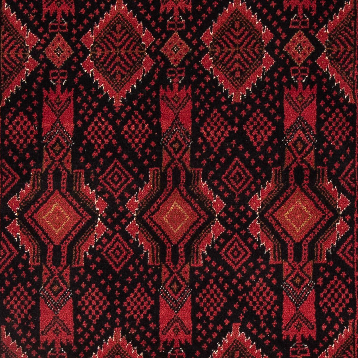 Loper Baluch tapijt - 182 x 102 cm - donkerrood