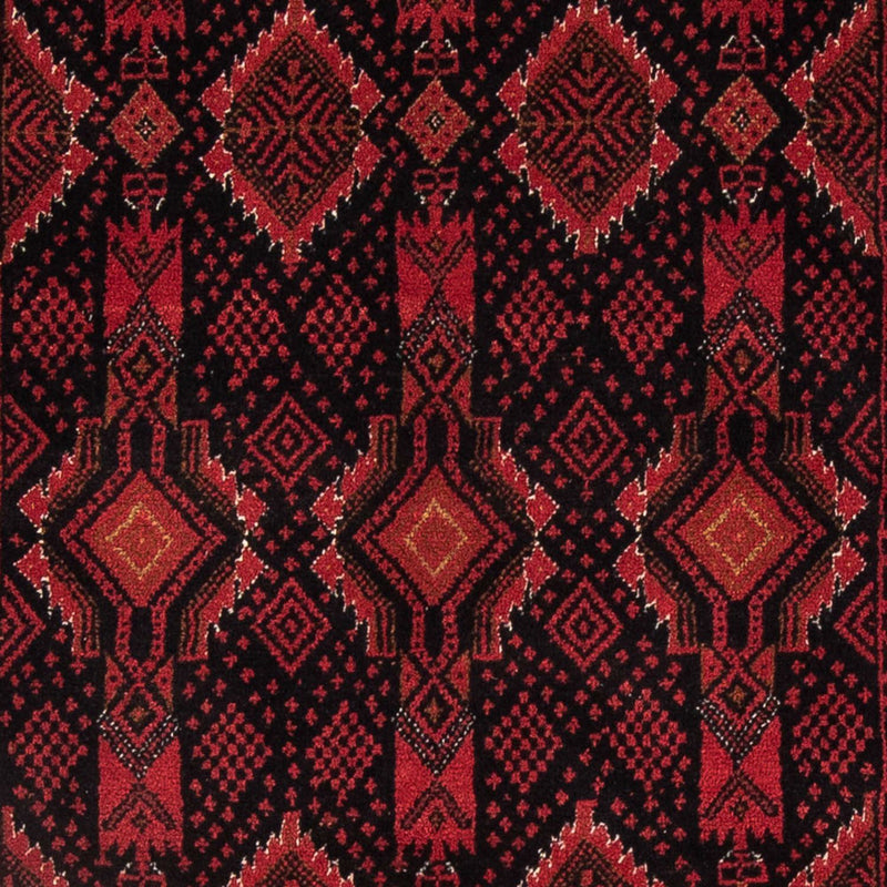 Loper Baluch tapijt - 182 x 102 cm - donkerrood