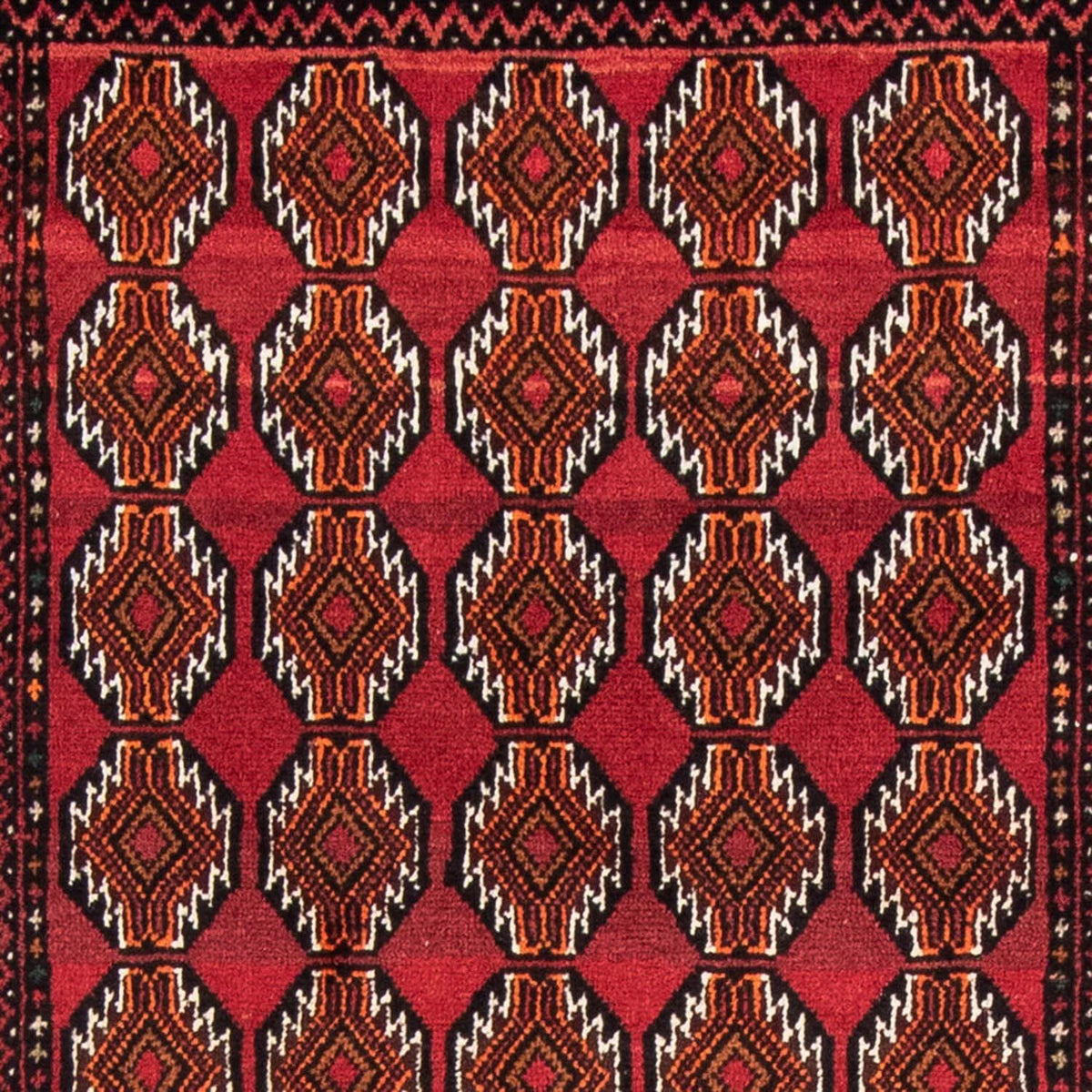 Loper Baluch tapijt - 186 x 104 cm - rood