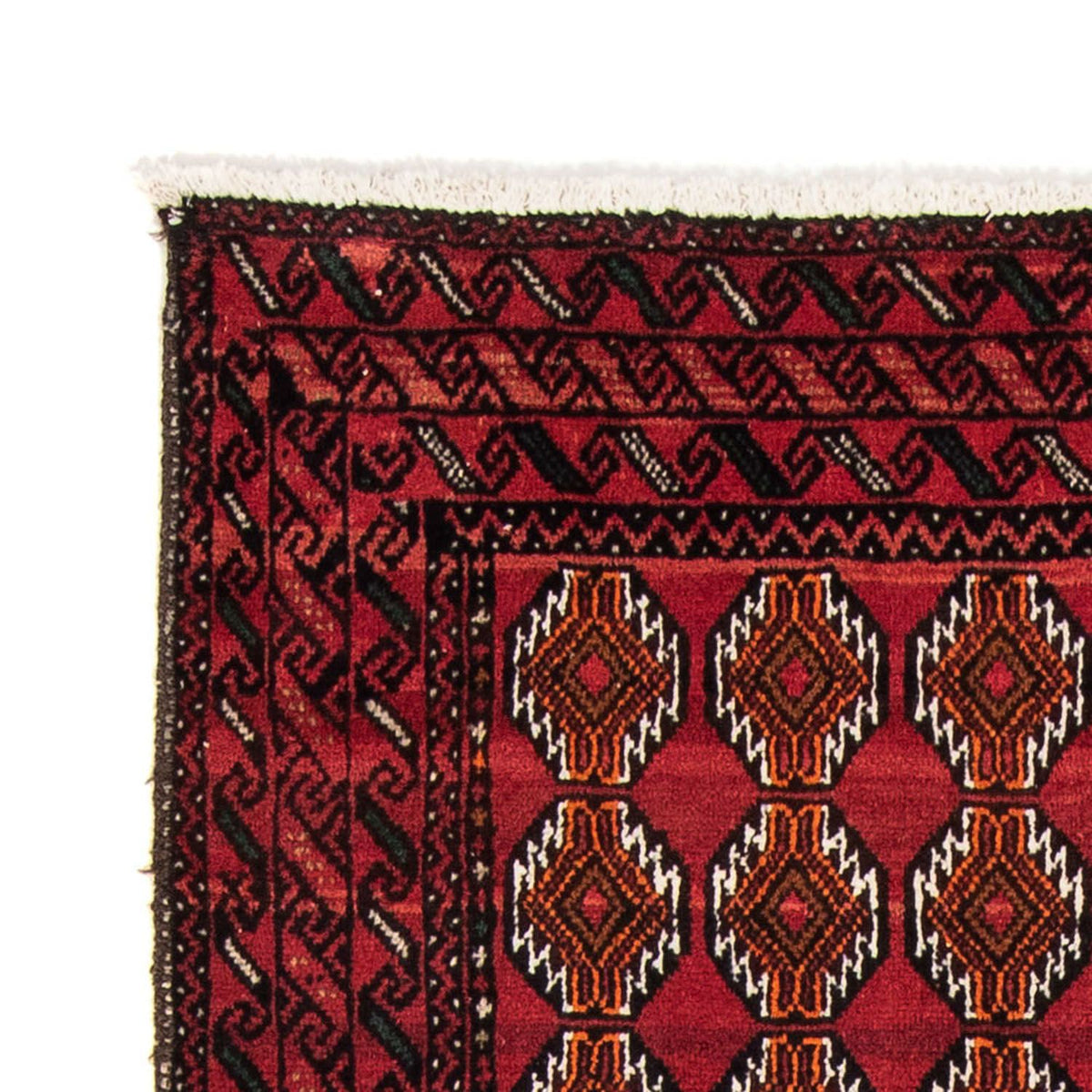 Loper Baluch tapijt - 186 x 104 cm - rood