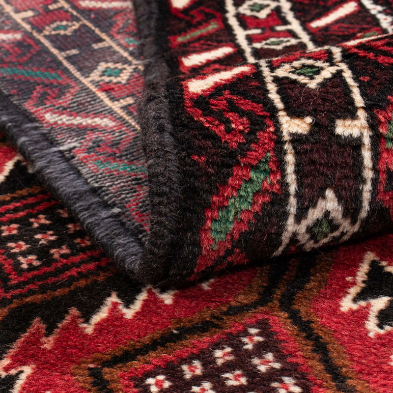 Loper Baluch tapijt - 199 x 107 cm - rood