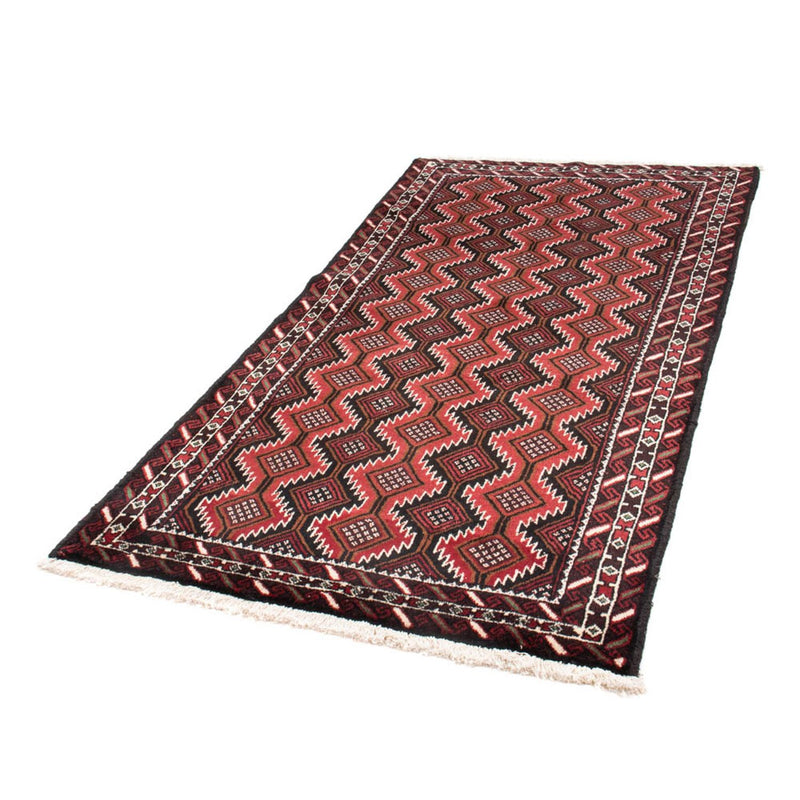 Loper Baluch tapijt - 199 x 107 cm - rood