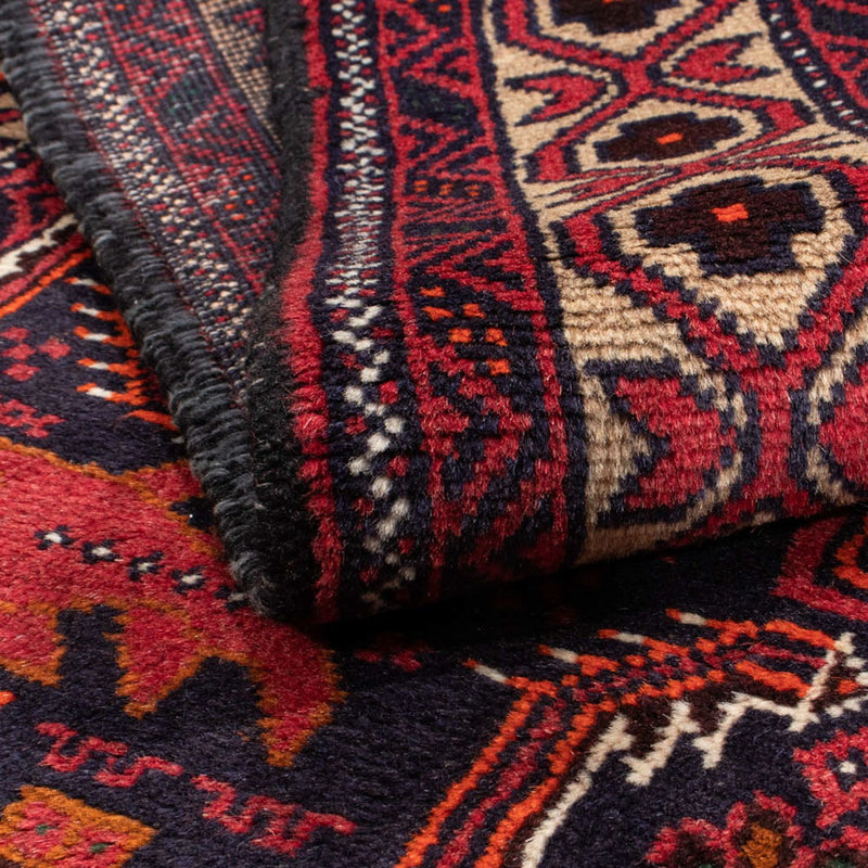Loper Baluch tapijt - 195 x 106 cm - rood