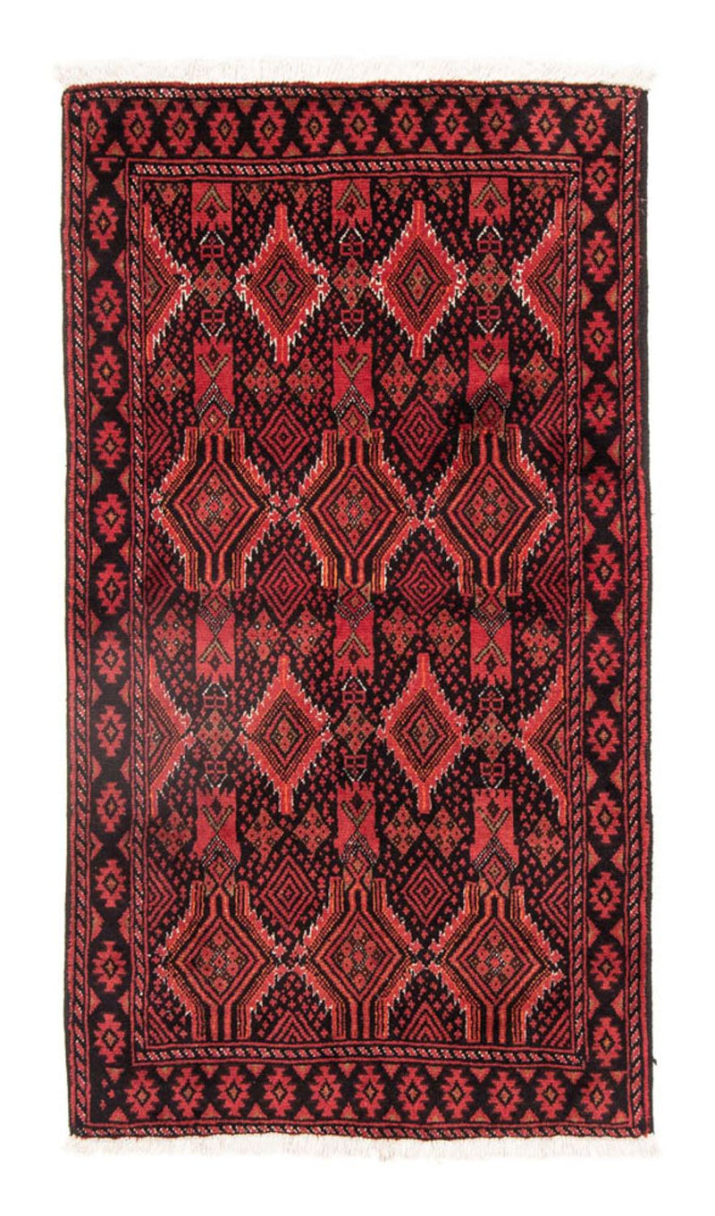 Loper Baluch tapijt - 189 x 104 cm - rood