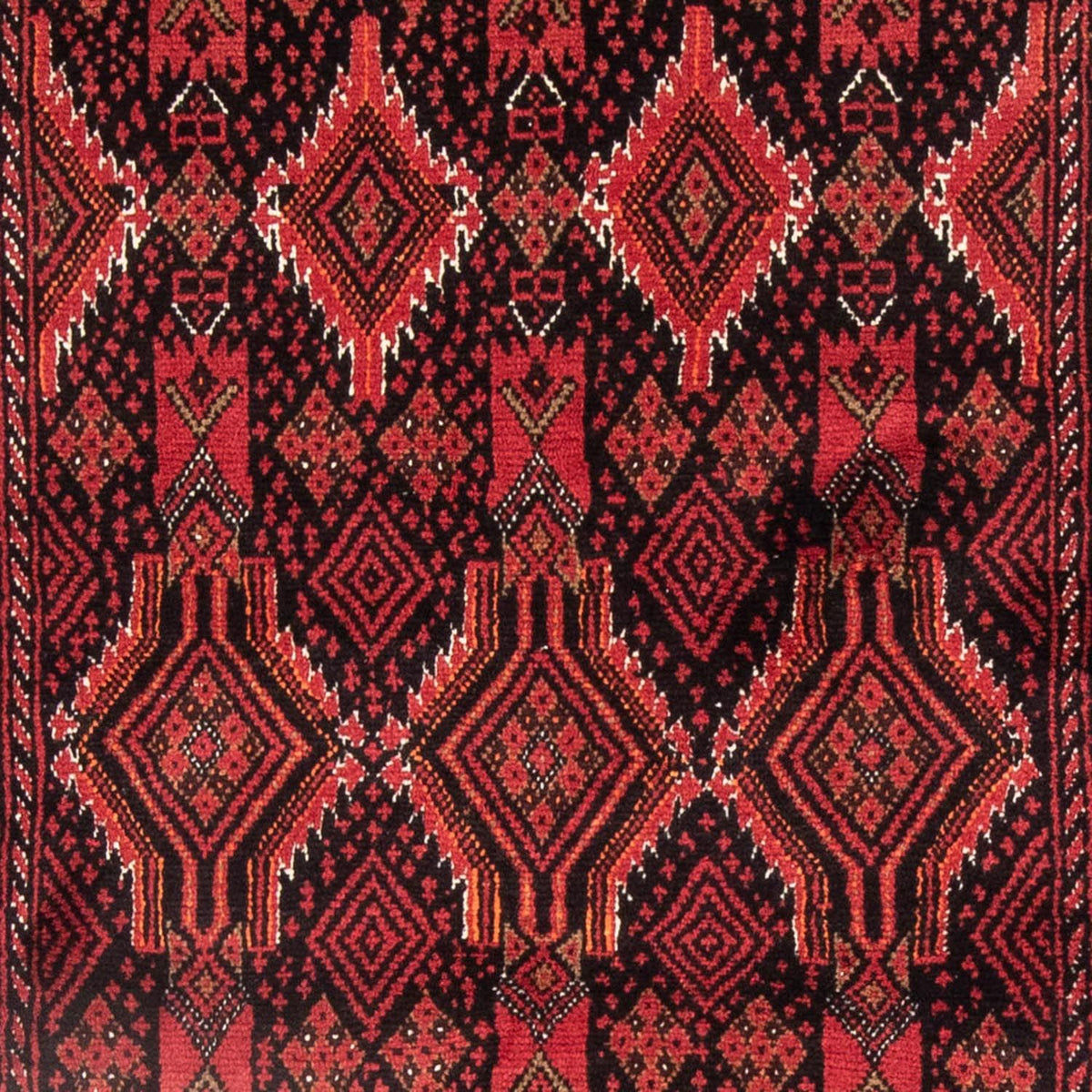Loper Baluch tapijt - 189 x 104 cm - rood