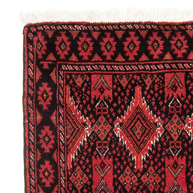Loper Baluch tapijt - 189 x 104 cm - rood