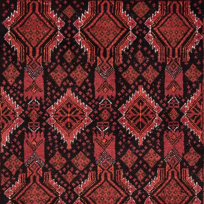 Loper Baluch tapijt - 199 x 105 cm - rood