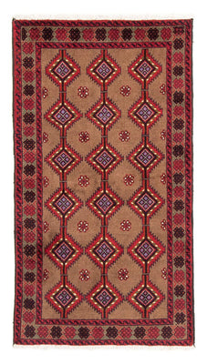 Loper Baluch tapijt - 179 x 101 cm - rood