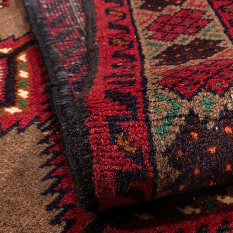 Loper Baluch tapijt - 179 x 101 cm - rood