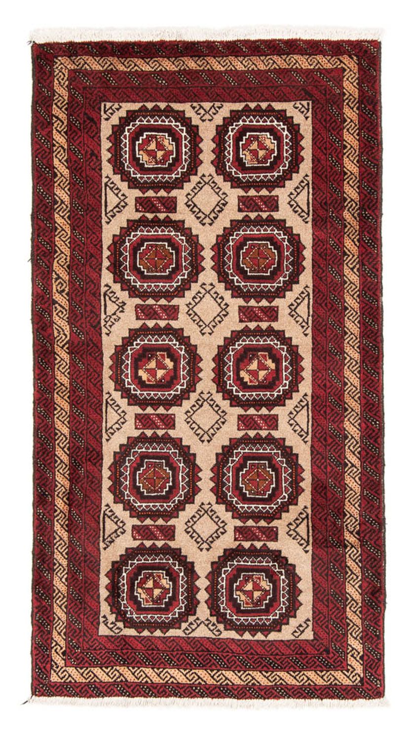 Loper Baluch tapijt - 195 x 104 cm - beige