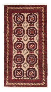 Loper Baluch tapijt - 195 x 104 cm - beige