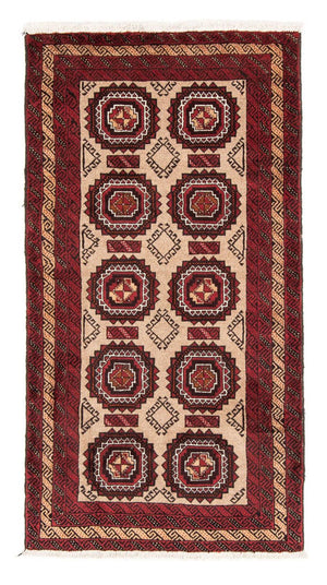 Loper Baluch tapijt - 195 x 104 cm - beige