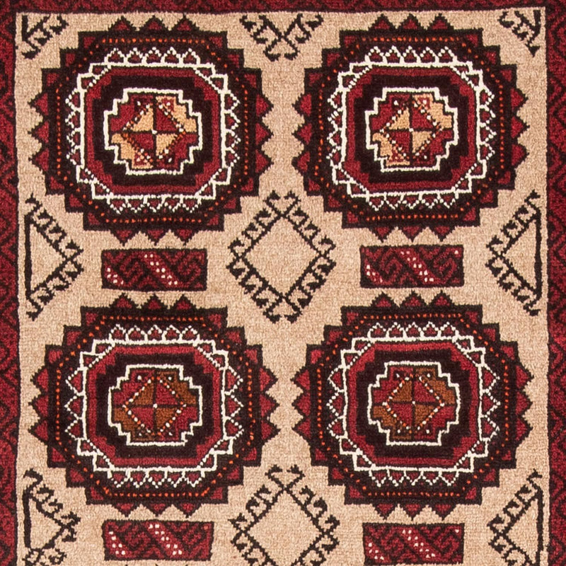 Loper Baluch tapijt - 195 x 104 cm - beige