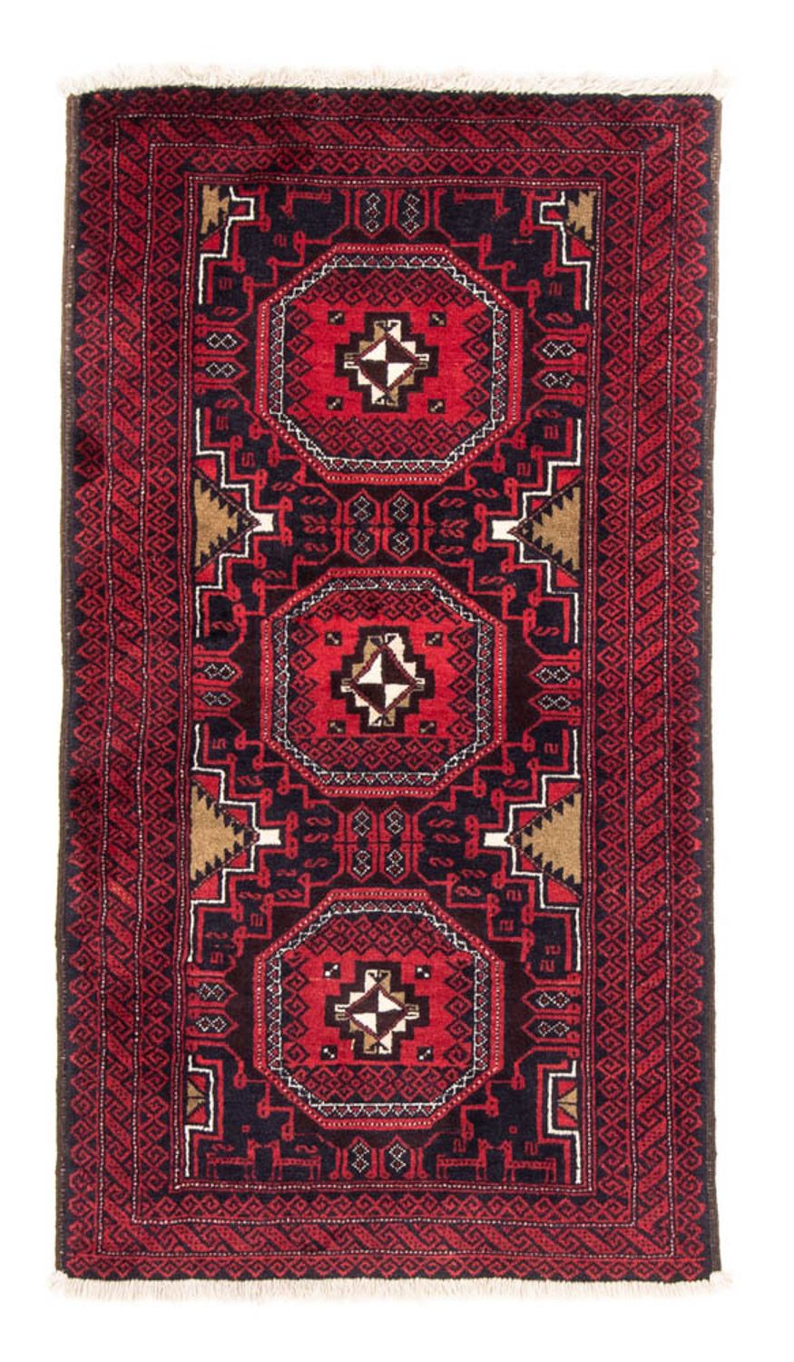 Loper Baluch tapijt - 175 x 95 cm - donkerrood
