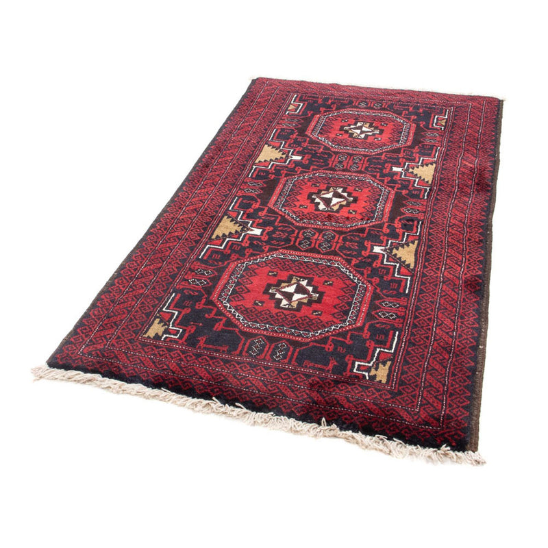 Loper Baluch tapijt - 175 x 95 cm - donkerrood