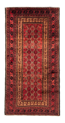 Loper Baluch tapijt - 192 x 105 cm - roest