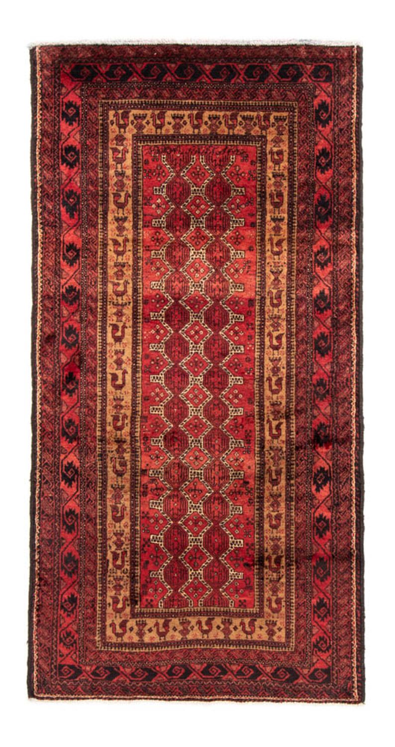 Loper Baluch tapijt - 192 x 105 cm - roest