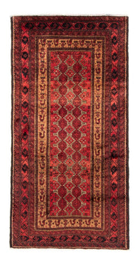Loper Baluch tapijt - 192 x 105 cm - roest