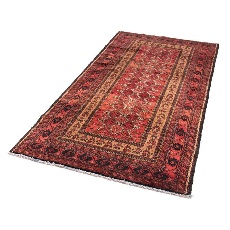 Loper Baluch tapijt - 192 x 105 cm - roest