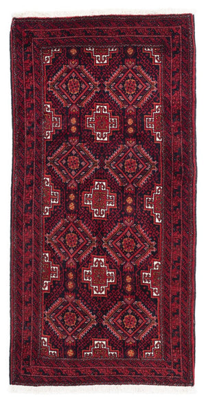 Baluch tapijt - 164 x 87 cm - donkerrood