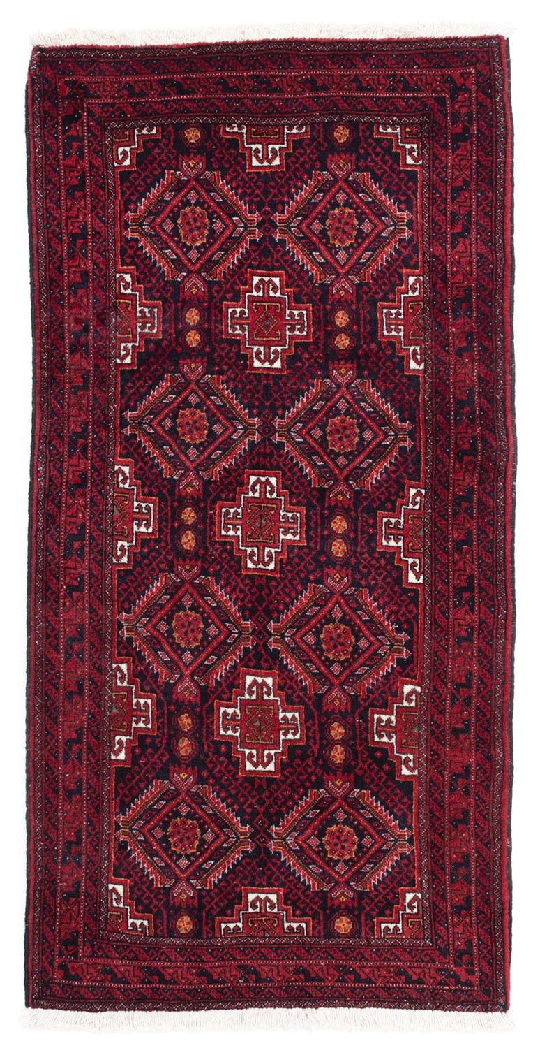 Baluch tapijt - 164 x 87 cm - donkerrood