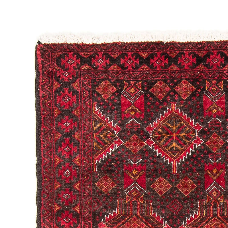 Loper Baluch tapijt - 194 x 105 cm - rood