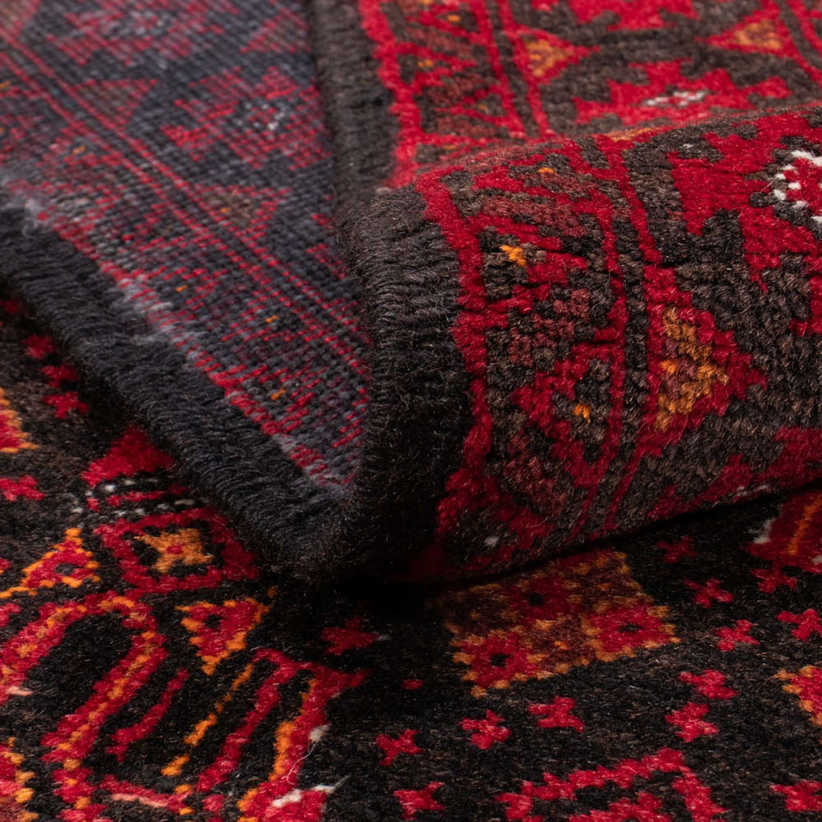 Loper Baluch tapijt - 194 x 105 cm - rood