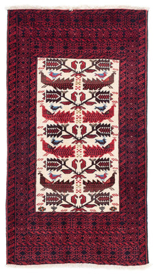 Baluch tapijt - 167 x 92 cm - beige