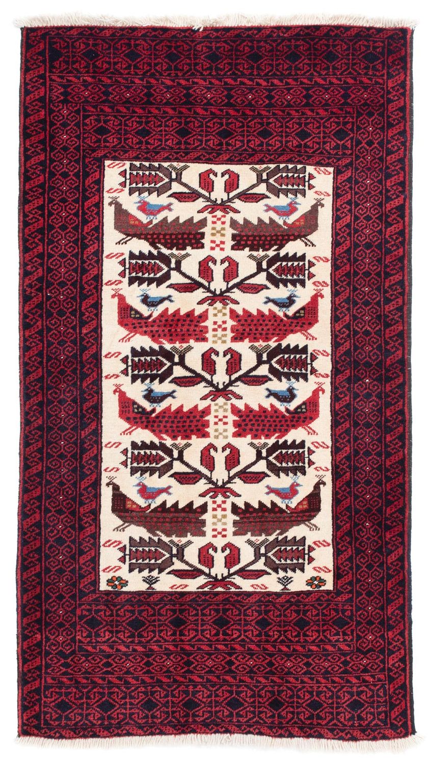 Baluch tapijt - 167 x 92 cm - beige
