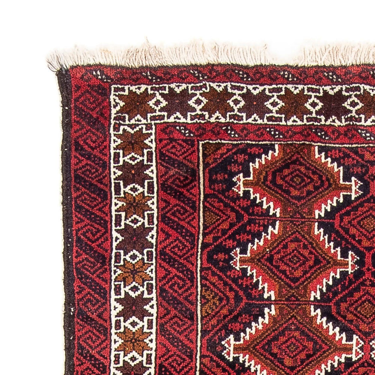 Loper Baluch tapijt - 189 x 97 cm - rood