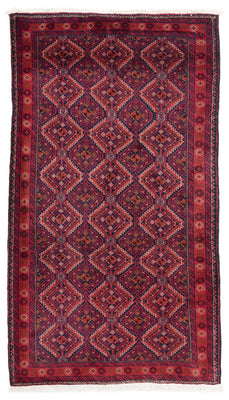 Loper Baluch tapijt - 174 x 99 cm - donkerrood