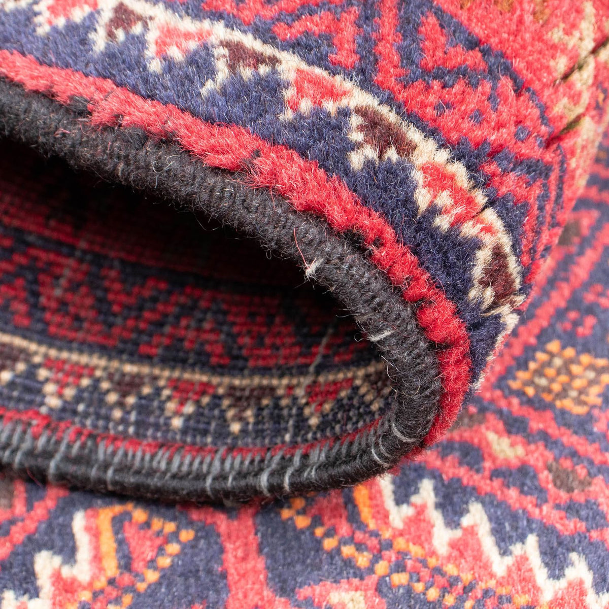 Loper Baluch tapijt - 174 x 99 cm - donkerrood