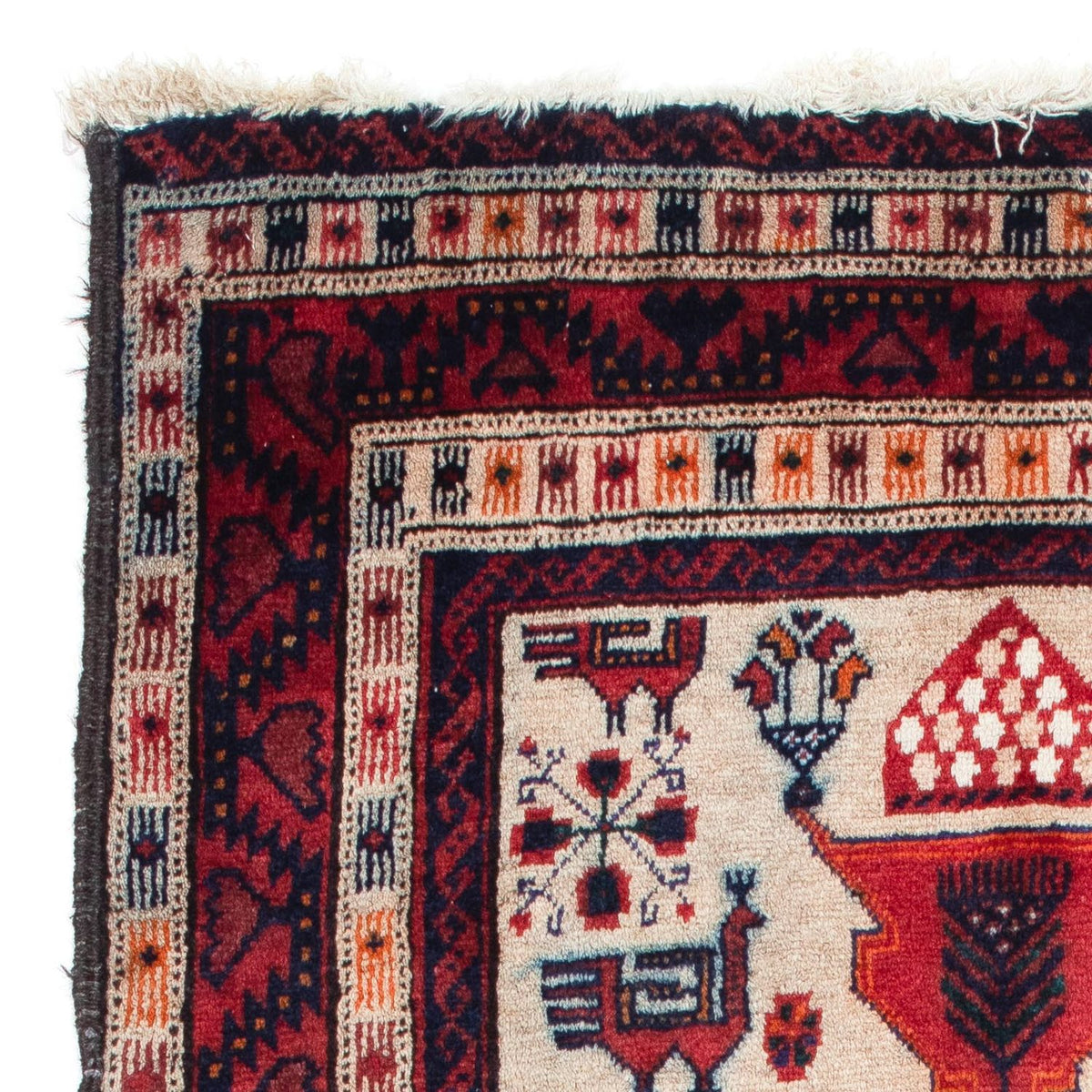 Loper Baluch tapijt - 181 x 91 cm - beige