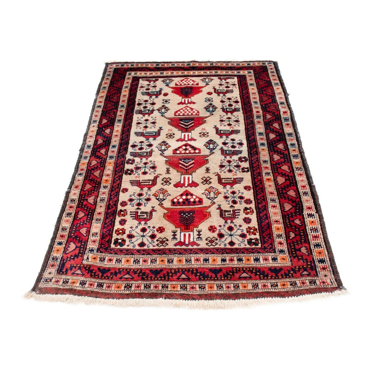 Loper Baluch tapijt - 181 x 91 cm - beige